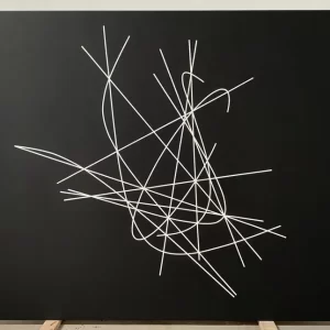 Osculating Ellipse, Black and White Series, I, 2019