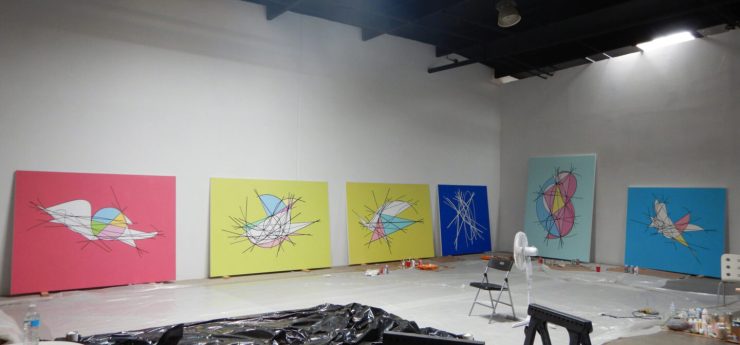 Clifford-Singer-1995-Whitney-Mesa-Installation-View.