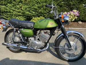 Read more about the article 1969 Suzuki T250 For Sale, New, New Price $6250